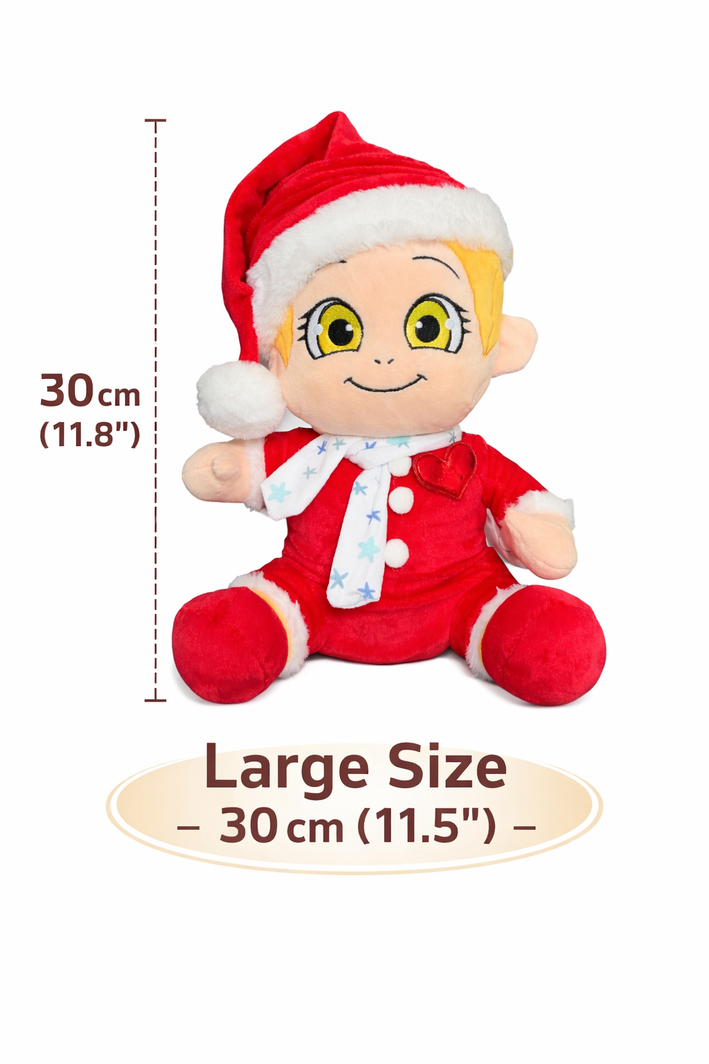 Little Baby Claus™ Premium Plush – 30 cm