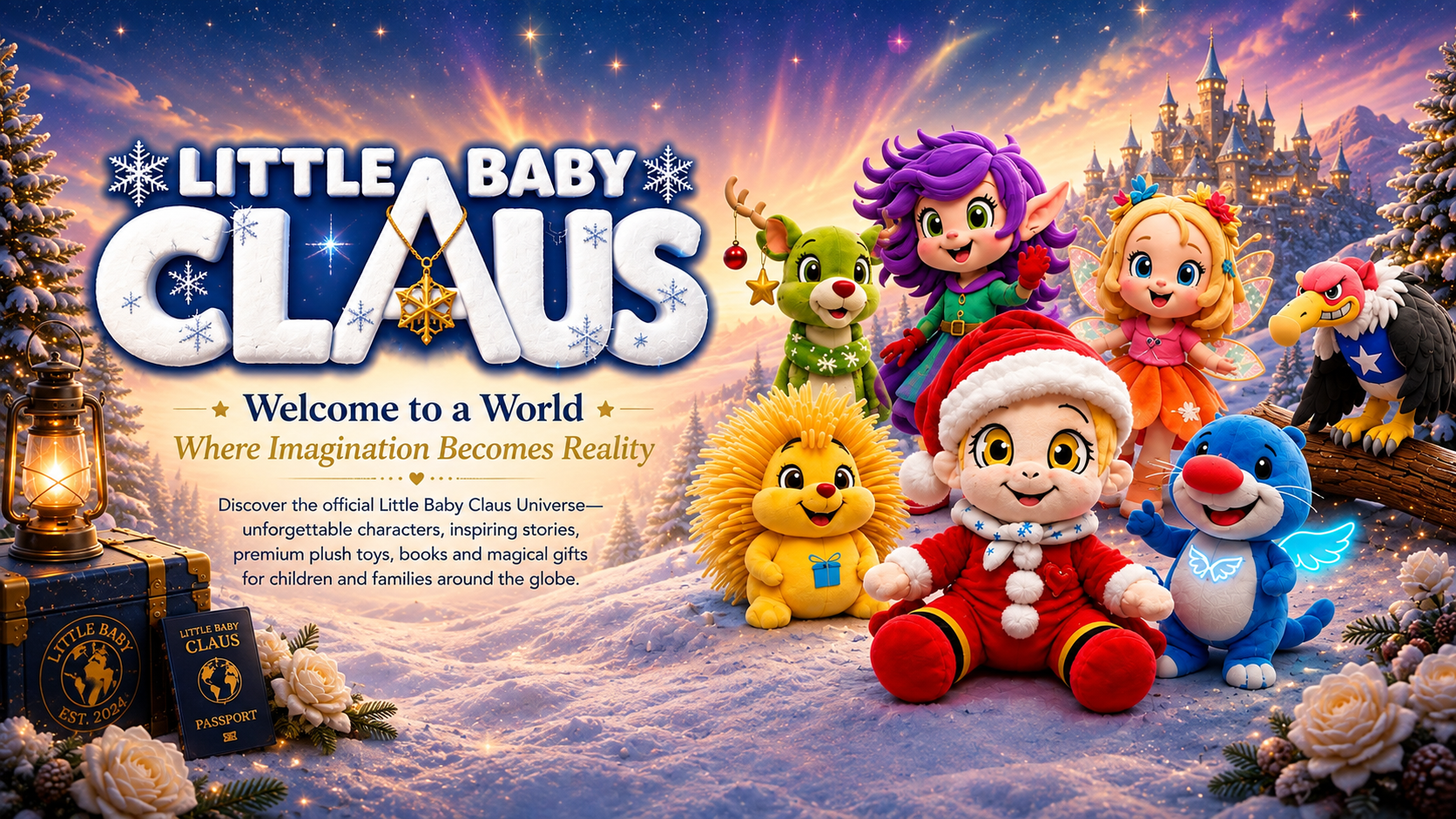 Little Baby Claus and friends - meet the characters at CHITAG 2026 in Rosemont