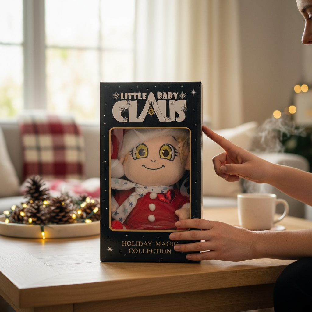 Little Baby Claus™ Premium Plush – 30 cm
