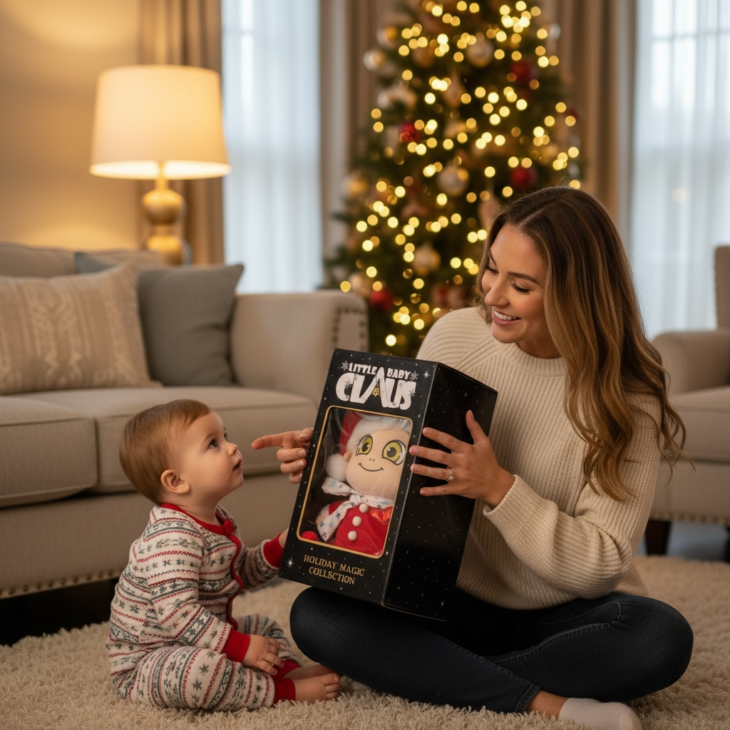 Little Baby Claus™ Premium Plush – 30 cm
